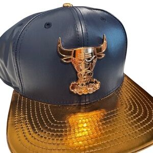 Chicago Bulls “Navy/Bronze” Snapback Hat from New Era